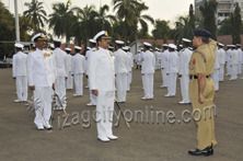 Change of Command at INS Circars