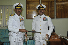 Change of Command at INS Circars