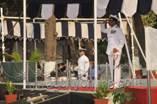 Change of Command at INS Circars