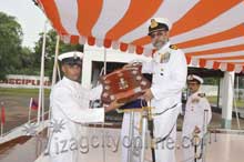 PASSING OUT PARADE HELD AT SHIPWRIGHT SCHOOL