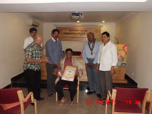 Felicitated with Vocational Excellence Award 