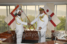 VICE ADMIRAL ANIL CHOPRA TAKES OVER AS THE COMMANDER-IN-CHIEF OF THE EASTERN NAVAL COMMAND 