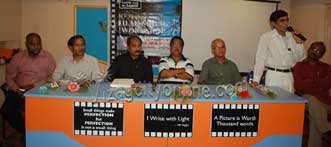 Workshop on Filmaking by M.V. Raghu begin