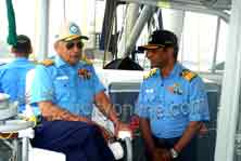 Chief of Naval Staff on Farewel Visit to ENC