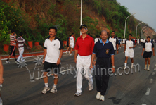 Health Run Conducted by INHS Kalyani