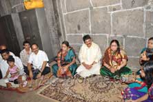 Chandanotsavam held despite poor facilities