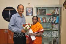 National Commision for ST Member Visits RINL