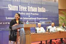 Slum Free India project ready to implement
Intl convention concluded 
