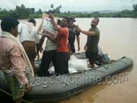 Flood Relief Operations by ENC Teams Gather Momentum