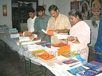 Book exhibition at AU