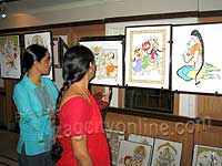 Bapu Arts exhibition at Daspalla Executive Court