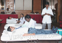 Blood Donation camp at Hotel Green Park