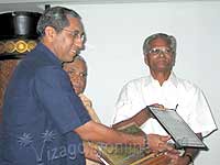 C. S. Rao felicitated on the occasion of World Environment Day.