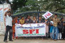 Student Organisations held bandh