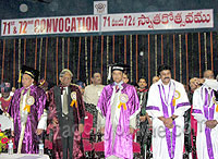 The 71st and 72nd Convocation of Andhra University