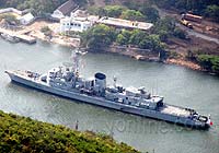 French Naval Ship at ENC Head Quarters