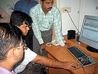 Inauguration of GYANDOOT call centre