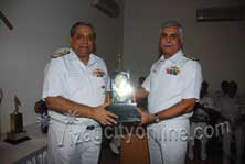 Naval Dockyard (Visakhapatnam) Wins ENC RAJBHASHA TROPHY