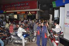 Protests on petro price hike Rs. 80.16 per litre