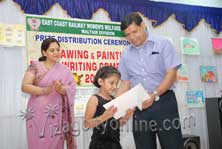 Prize distribution