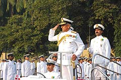 Republic Day celebrations at Naval Base