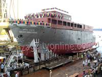 Launching of Sagar Manjusha vessel