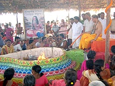 Shivarathri celebrations at RK Beach