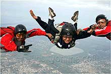 Sky Diving Camp at INS Dega