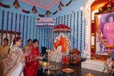 Children Perform 'PADA PUJA' to  Parents on the EVE of 'ESWARAMMA DAY'