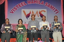 Sri AP Choudary, CMD RINL, Releases “SPARK’ Magazine of Visteel Mahila Samithi