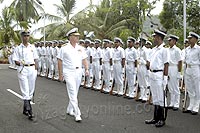 Admiral Gary Roughead at ENC Head Quarters.