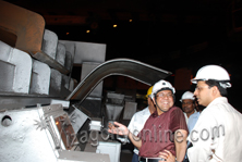 Sri Ajay Jain, IAS Chairman and Managing Director, AP TRANSCO visits Vizag Steel