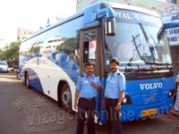 New Volvo bus service between Vizag to Kolkata.