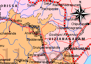 Vizag District Map
